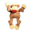 Hugglehounds Dog Knottie Sock Monkey Large !{L+x} 813168015232