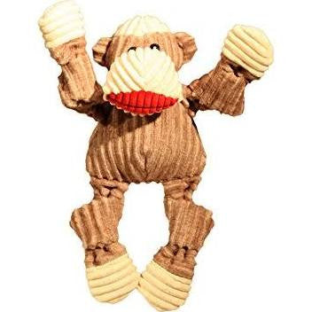 Hugglehounds Dog Knottie Sock Monkey Small !{L+x} 813168015249