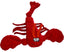 Hugglehounds Knottie Lobster Dog Toy - large - {L + x}
