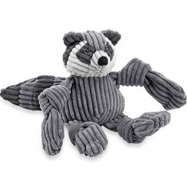 Hugglehounds Knottie Raccoon Dog Toy-small-{L+x} 813168011074