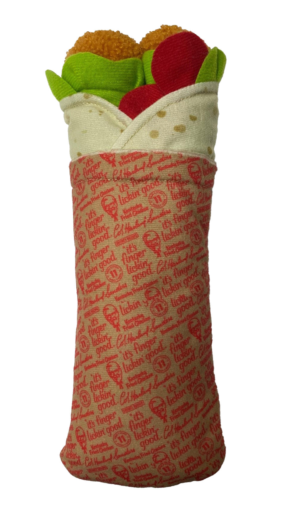 Spot Kentucky Fried Chicken Plush Dog Toy Chicken Wrap 11 in 077234332320