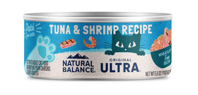 Natural Balance Pet Foods Original Ultra Canned Cat Food Tuna & Shrimp - 24pk/5.5 oz