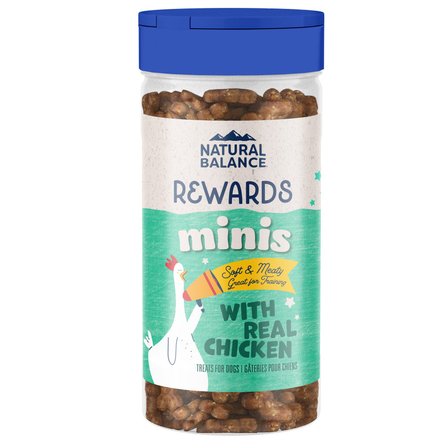 Natural Balance Pet Foods L.I.D Grain Free Mini Rewards Dog Treats Chicken 5.3oz