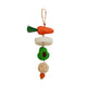 A & E Cages Nibbles Garden Kabob Small Animal Chew Toy 644472004212