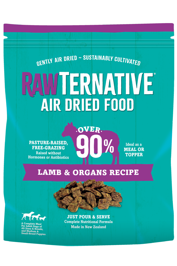 Grandma Mae's Country Naturals Rawternative Air Dried Dog Food Lamb & Organs 5 lb 850042318034