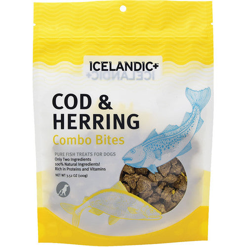 !icelandic Dog Combo Bites Cod & Herring