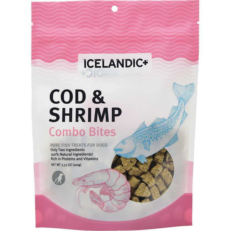 !icelandic Dog Combo Bites Cod & Shrimp 850003829197
