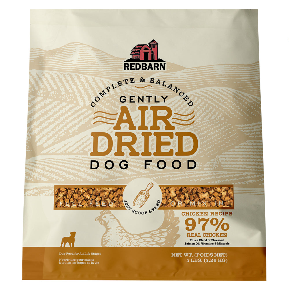 Redbarn Pet Products Complete & Balanced Air Dried Dog Food Chicken 5 lb 785184120200