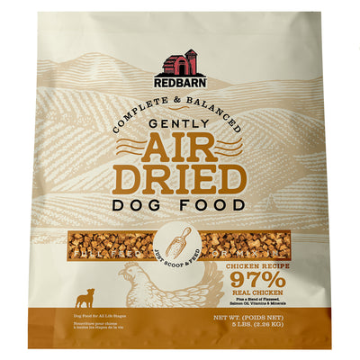Redbarn Pet Products Complete & Balanced Air Dried Dog Food Chicken 5 lb 785184120200