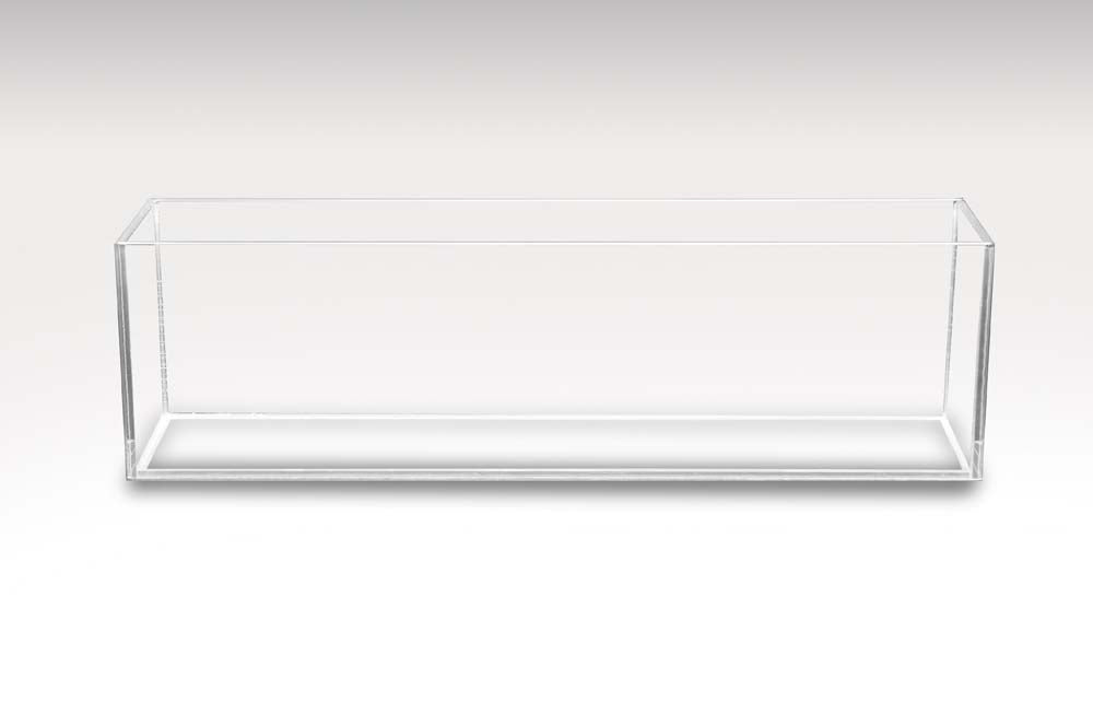 Aquatop High Clarity Bookshelf Style Aquarium Clear 12 gal, 8X35X10 in 819603016277