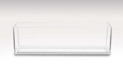 Aquatop High Clarity Bookshelf Style Aquarium Clear 12 gal, 8X35X10 in 819603016277