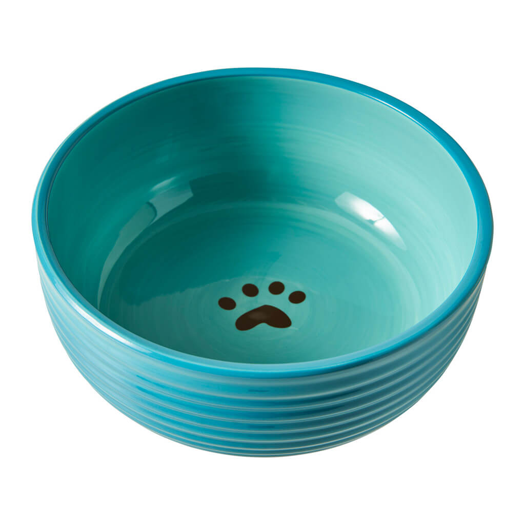 Spot Elegance Dog Bowl Aqua 7 in 077234586051