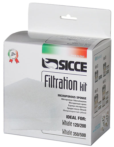 Sicce WHALE Replacement Sponge Kit For 350 & 500 3 ct 8011469957417
