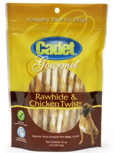 IMS Cadet 50 Piece Rawhide & Chicken Twist {L+1} 380374 768303072208