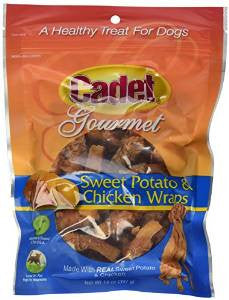 IMS Cadet Chicken & Sweet Potato Wraps 14 oz. {L + 1} 380377 - Dog