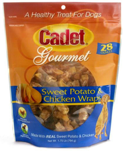 IMS Cadet Chicken & Sweet Potato Wraps 28 oz. {L+1}380383 768303072055