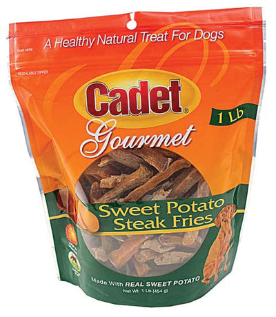 IMS Sweet Potato Steak Fries Treat 16 oz. {L+1}680320 768303013867