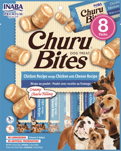 Inaba Churu Chicken Cheese Wrap Dog Treat 6 / 4.2 oz