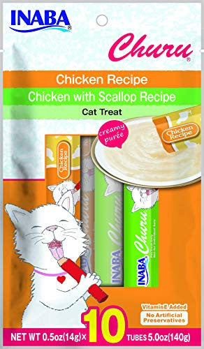 Inaba Churu Chicken Variety Bag 10 Tubes {L-1}859032 857276007154