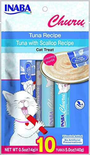 Inaba Churu Tuna Variety Bag 10 Tubes {L - 1}859031 - Cat