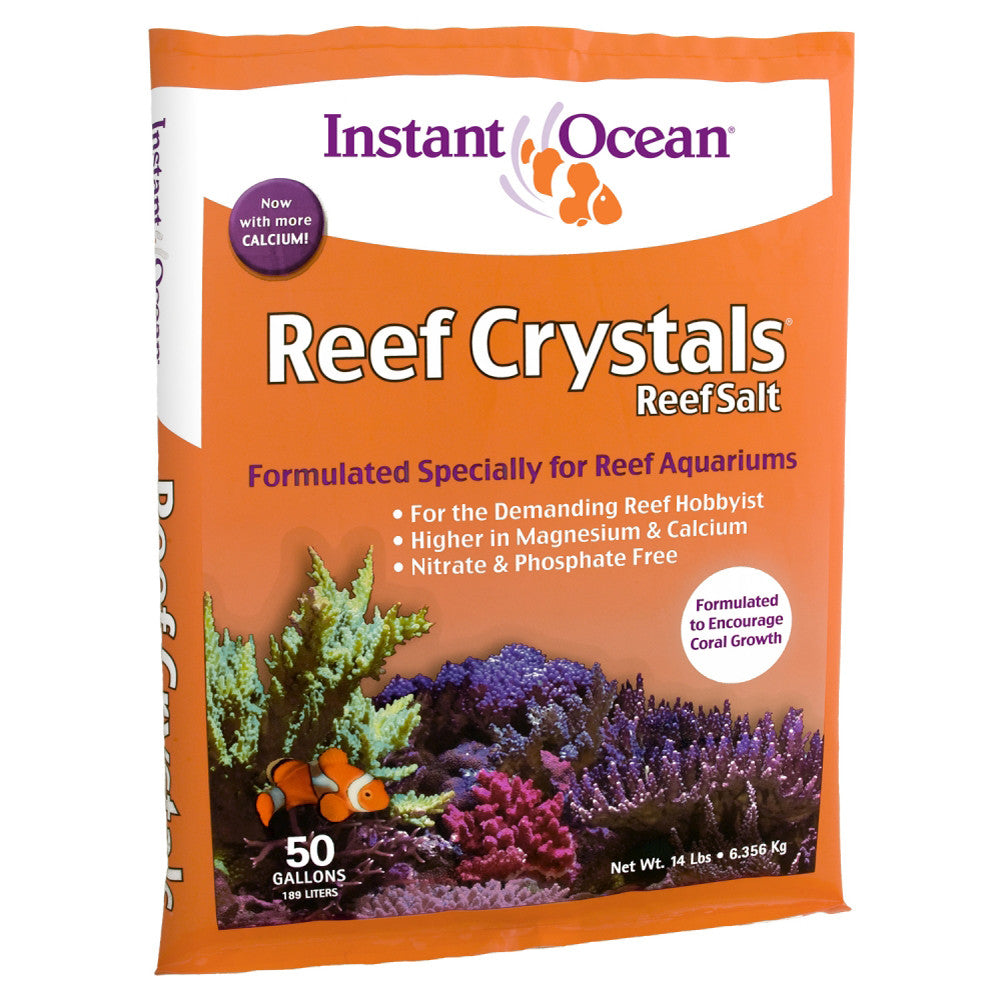 Instant Ocean Crystals Reef Salt Mix 50 gal bag