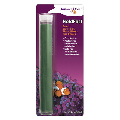 Instant Ocean Hold Fast Epoxy Stick for Fish & Reef Aquariums White 4.4 oz