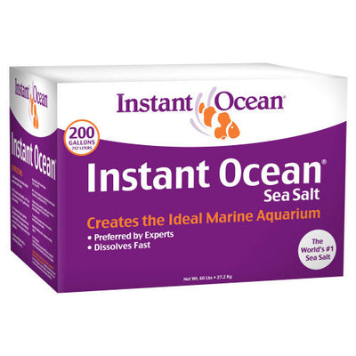 Instant Ocean Sea Salt Mix 200 gal box (4x50 bag) - Aquarium