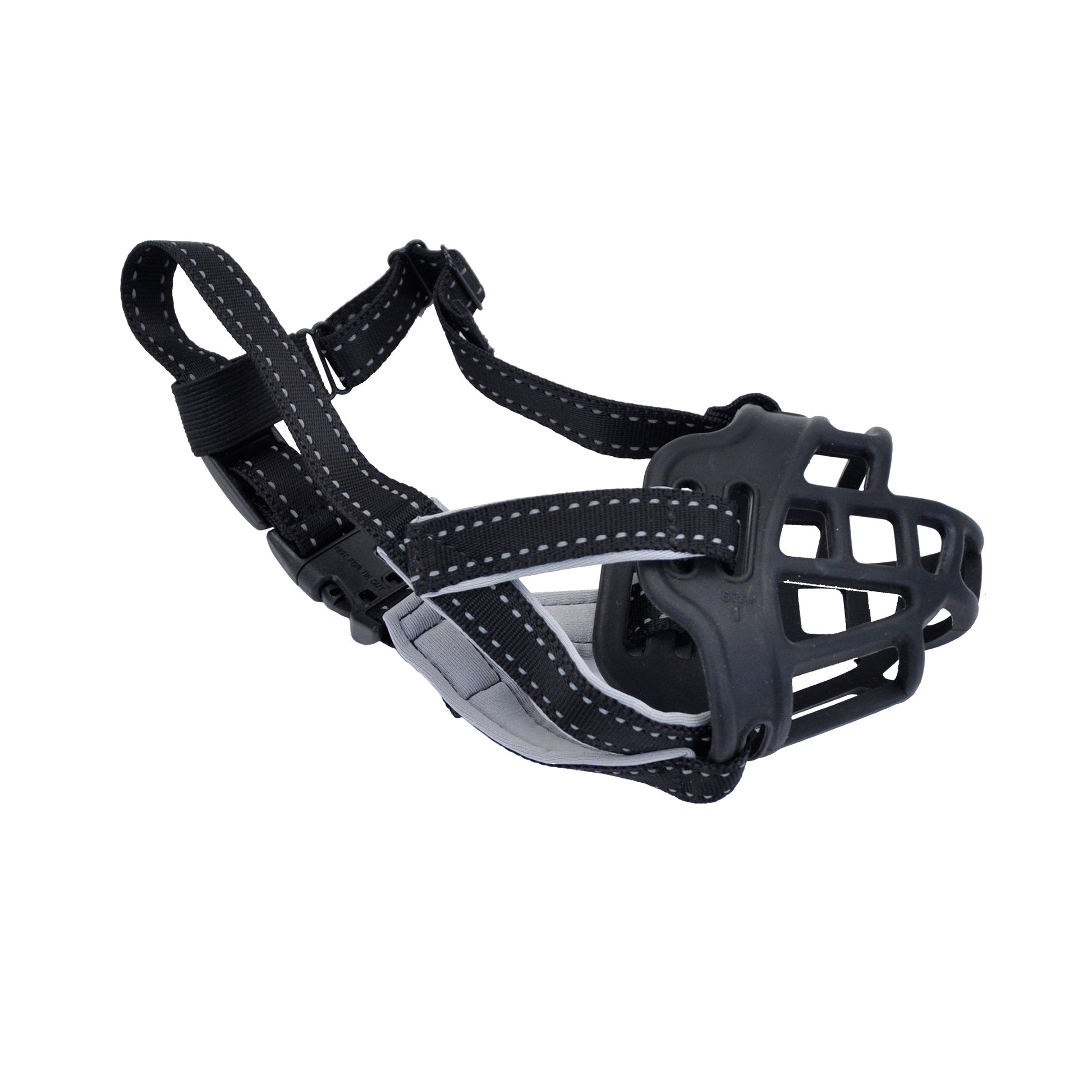 Coastal Soft Basket Dog Muzzle Black Size 3 076484136078
