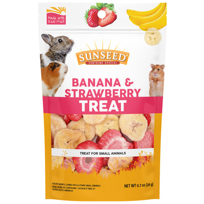 Sun Seed Banana & Strawberry Small Animal Treats 0.7 oz 087535583246