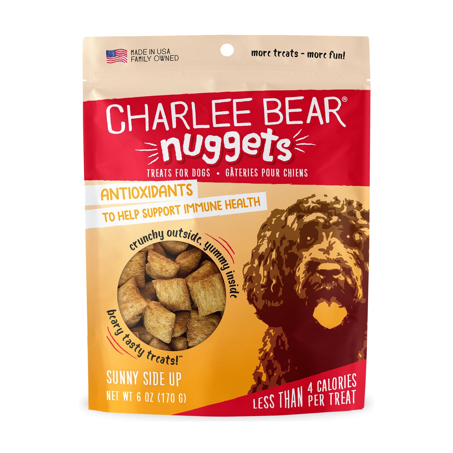 Charlee Bear Nuggets Sunny Side Up 6 oz 787108009035
