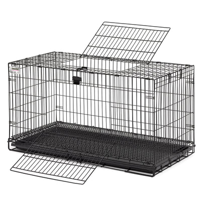 MidWest Homes for Pets Wabbitat Black 37 X 19 X 20 in 027773004714