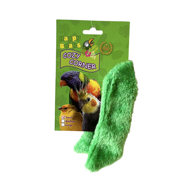 A & E Cages Happy Beaks Snuggle Corner Assorted Color Small 644472002034