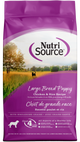 NutriSource Large Breed Puppy Dry Dog Food Chicken & Rice 4 lb 073893264064