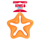 KONG Squeakz Star Dog Toy Orange Large 035585014876