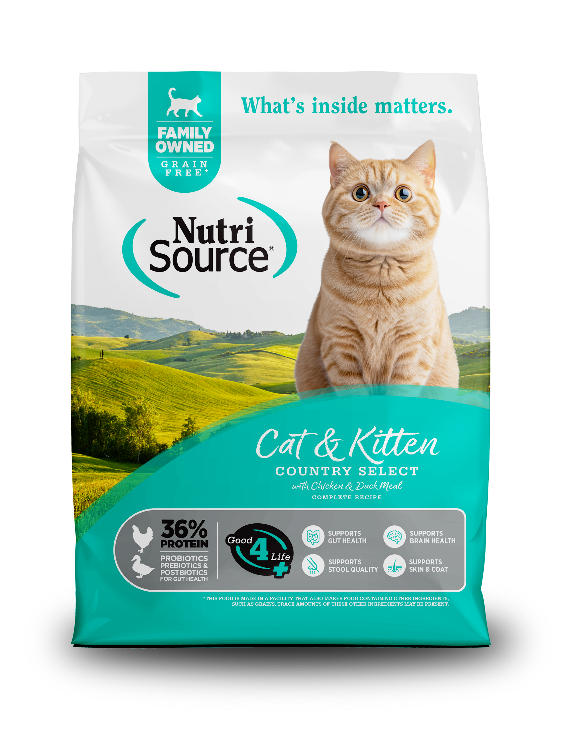 NutriSource NutriSource Select Recipe Grain Free Dry Cat Food Country Select 4 lb 073893282020