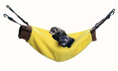 Marshall Pet Products Ferrets Banana Hammock Yellow 766501003697