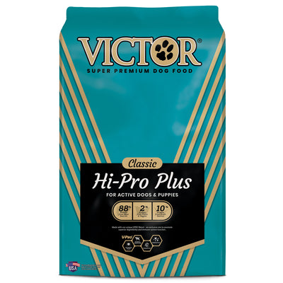 Victor Super Premium Dog Food Classic Hi-Pro Plus Dry Dog Food Beef 44 lb 899944446452