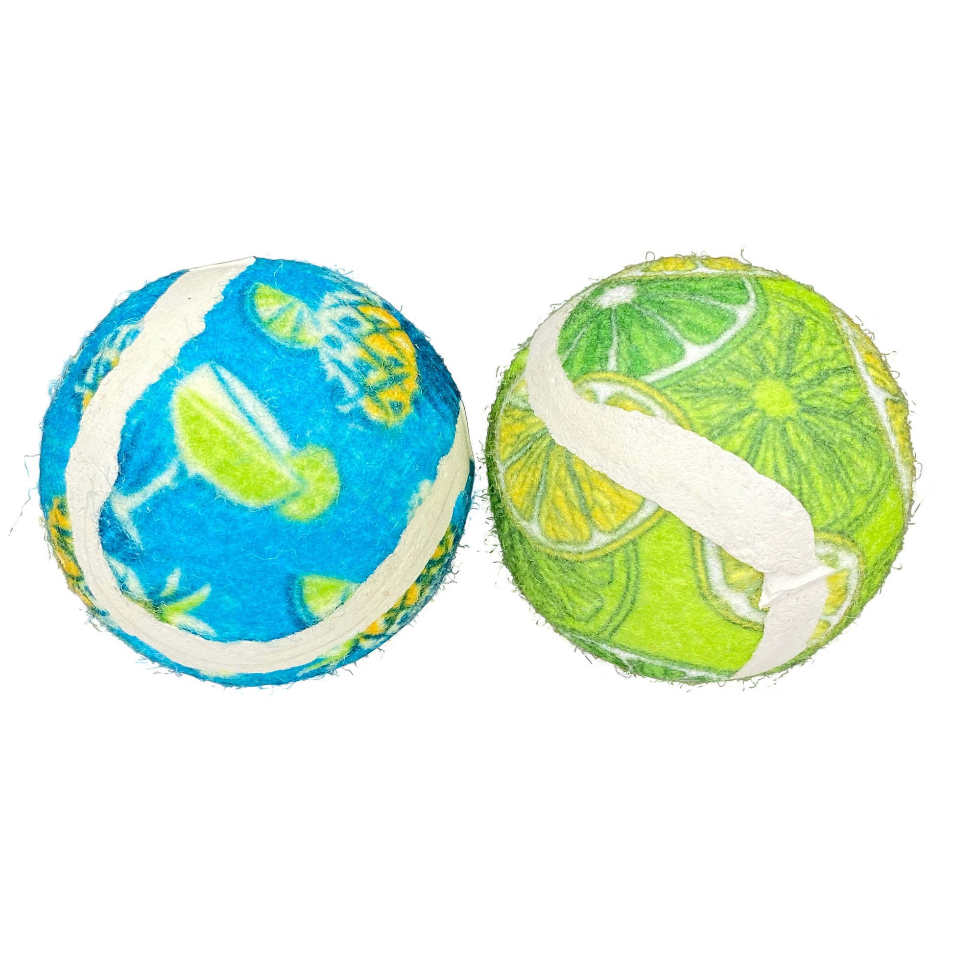 Multipet Tennis Balls Cat Toy Blue, Green 784369563047