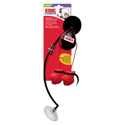 KONG Connects Window Boxing Cat Toy 035585524115