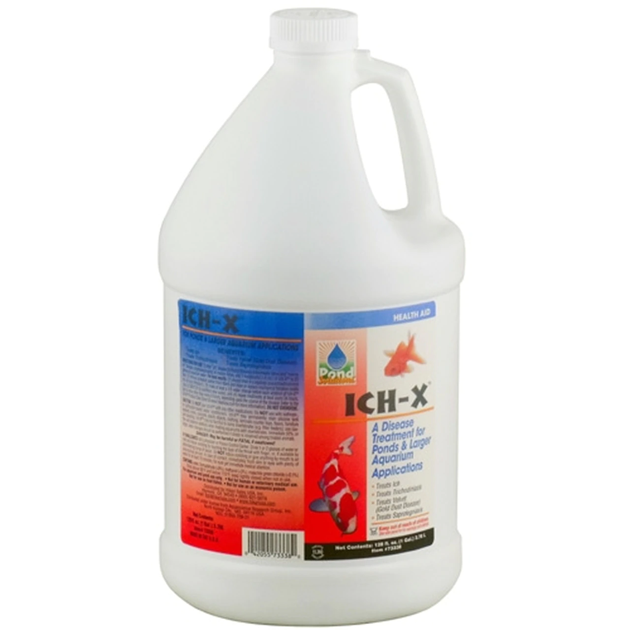 Aquarium Solutions Pond Solutions Ich-X 1 gal 042055733380