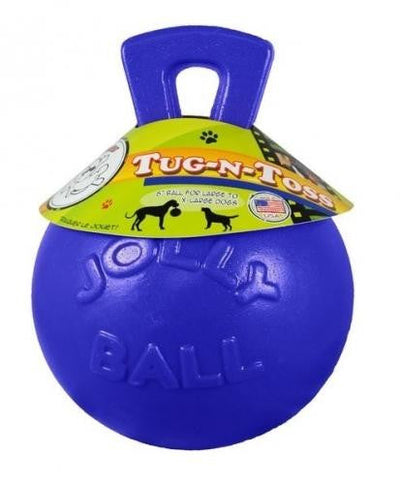 Jolly Pets Tug - N - Toss Blue 8’ {L + 1} 881105 - Dog