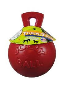 Jolly Pets Tug-N-Toss Red 8" {L+1} 881109 788169040814