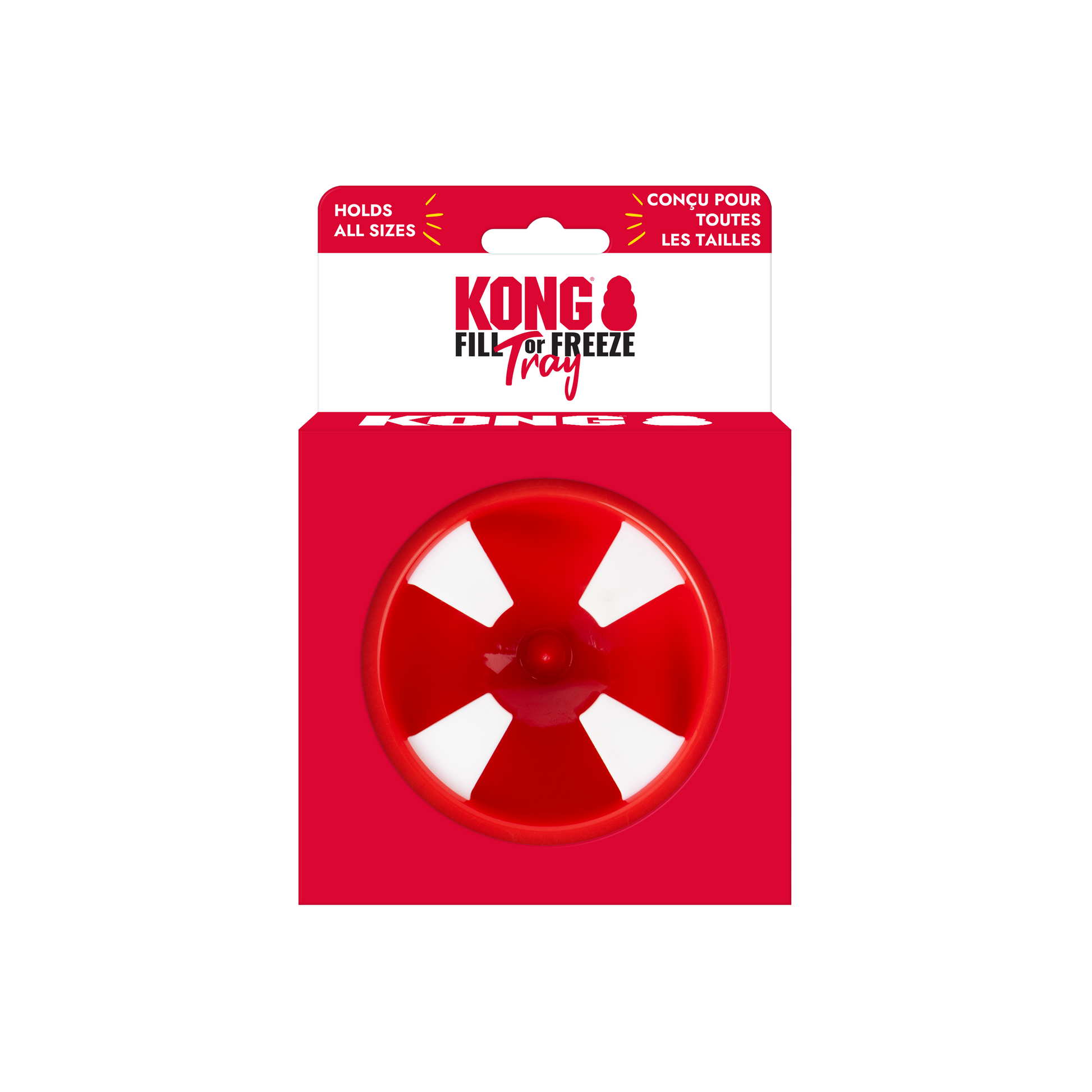 KONG Fill or Freeze Tray Red Single, One Size 035585533025