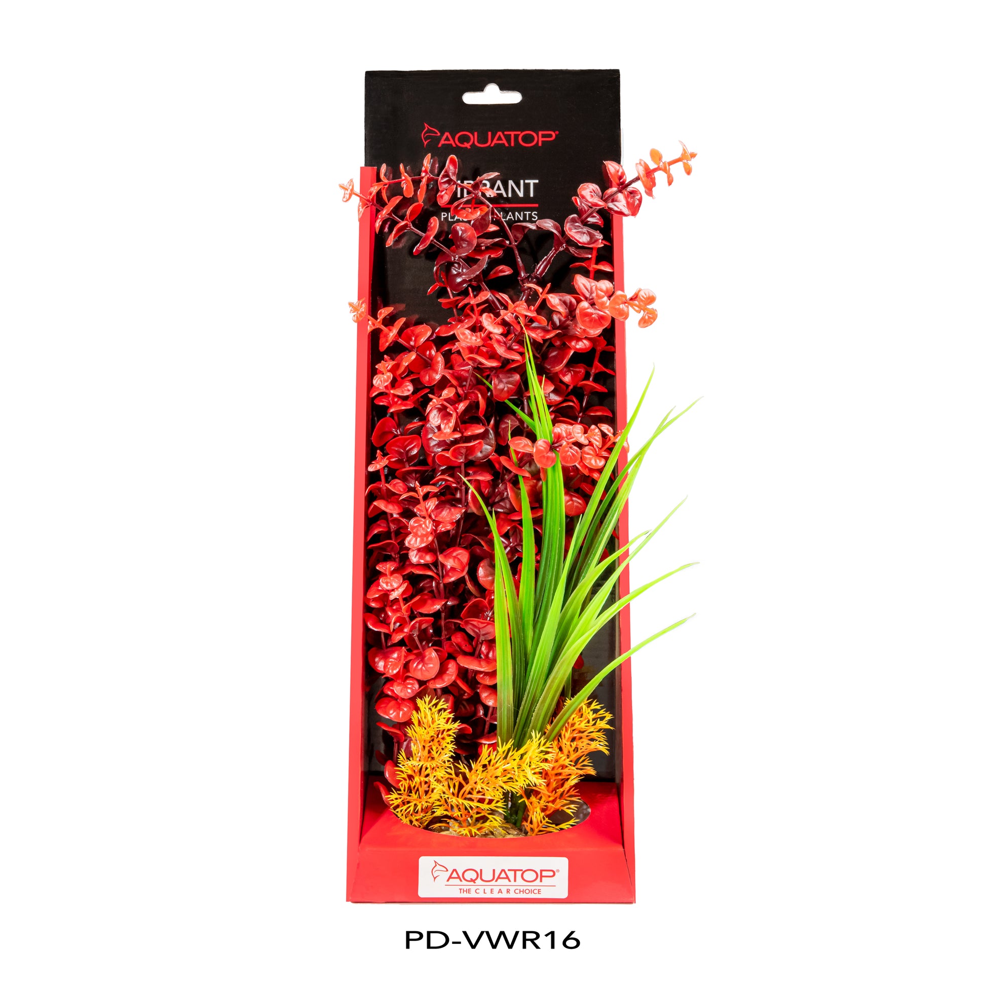 Aquatop Vibrant Wild Plant Red 16 in 810074880510