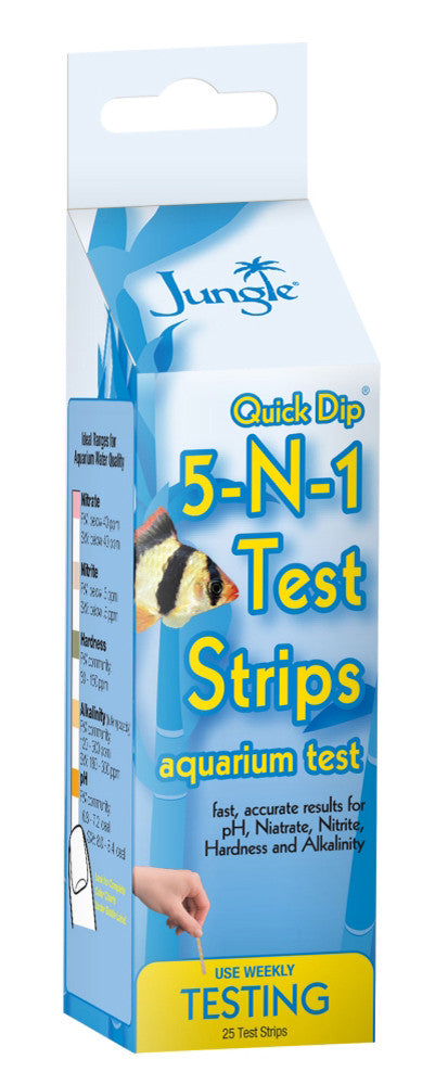 Jungle Quick Dip 5 in 1 Test Strips 25 Count