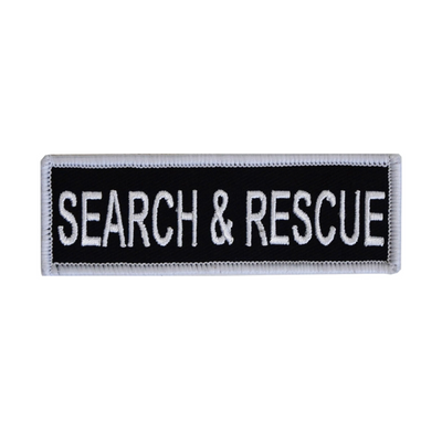 Boss Dog Tactical Harness Patch Search & Rescue Small 850030579713