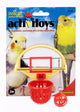 JW Pet ActiviToy Birdie Basketball Bird Toy Multi - Color SM/MD