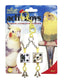 JW Pet ActiviToy Dice Bird Toy Multi - Color SM/MD