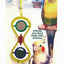 JW Pet ActiviToy Hour Glass Mirror Bird Toy Multi-Color SM/MD