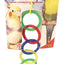 JW Pet ActiviToy Olympia Rings Bird Toy Multi - Color SM/MD